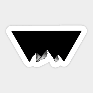 Mountains are calling Sticker